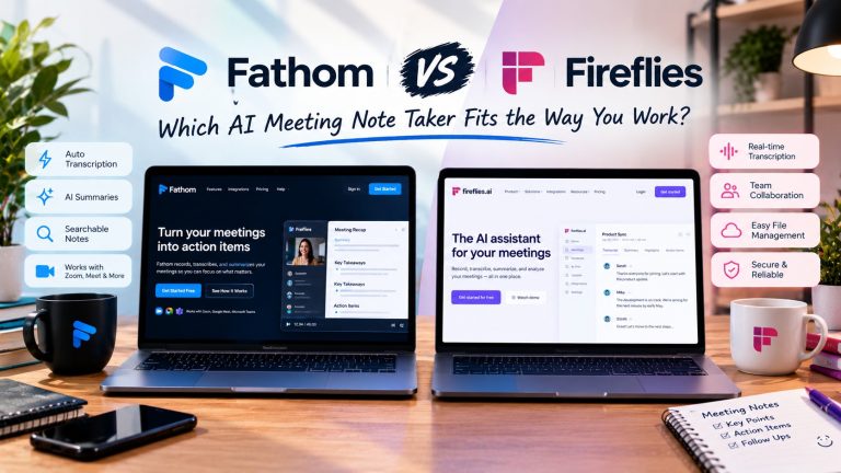 Fathom vs Fireflies: which AI meeting note taker fits the way you work